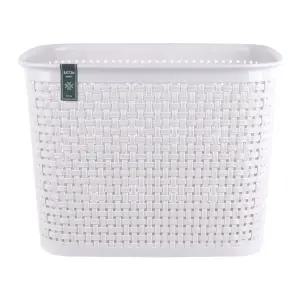 라탄 바구니 6호 라탄 바구니 빨래바구니 의류바구니 옷바구니 정리바구니
