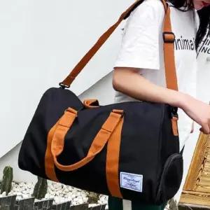 대용량 캔버스 보스턴백 가방 기내용 보조 크로스 운동