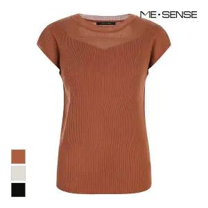 [미센스] 시스루배색 니트_MB48KNP602Z