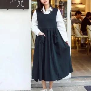 [하프클럽/셀러허브]홈앤 통원피스 앞치마 패브릭 카페 플로리스트앞치마