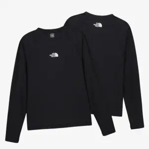 [매장판] 노스페이스 래쉬가드 긴팔 상의 남성 에센셜 물놀이 티셔츠 블랙 NT7TS05A