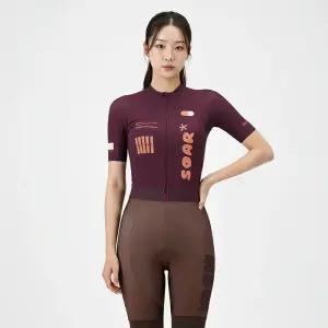 MCN 여성 더트브라우니 반팔+4부빕숏 자전거의류세트