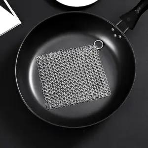 반영구 스텐 철수세미 무쇠팬금속브러쉬 4in/냄비/수세미/링수세미/쇠수세미/그물/설거지/망사/스틸/강력