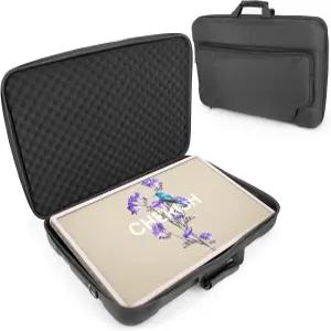 LG 스탠바이미 2 27인치 휴대용 터치스크린 모니터와 호환되는 CASEMATIX 보호 케이스 - 스트랩과 패딩