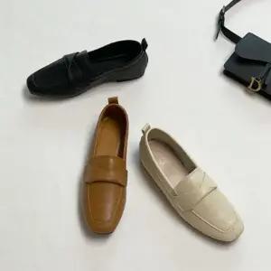 소가죽구두 여성로퍼 슬림한디자인 세미오피스구두
