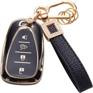 쉐보레 2020 2019 말리부 카마로 크루즈 트래버스 트레일블 스마트 키 프로텍터 홀더와 호환되는 포브