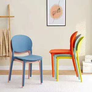 플라스틱 식탁 의자 카페 인테리어 가벼운 경량