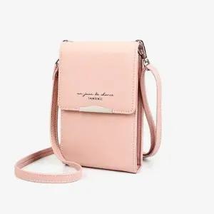 [패션] TAOMICMIC 메탈버클 스퀘어 커버형 스마트폰 카드수납 미니백