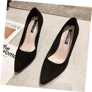 스웨이드힐 여성 3컬러 구두 스웨이드 데일리 오피스룩 펌프스힐