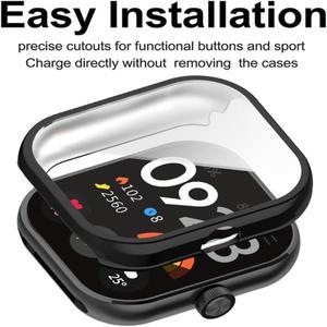 샤오미 레드미 워치용 소프트 TPU 케이스, 액티브 라이트 커버, 샤오미 레드미 워치 5, 4, 3 스마트 워치