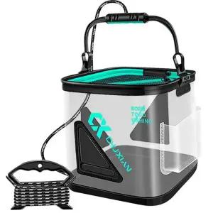 민물 낚시통 휴대용 선상 바다 접이식 낚시통 밑밥 살림망통 살림망 두레박 물품 물통 수납 캠핑 용품 야외