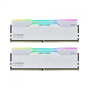 ESSENCORE KLEVV DDR5-6000 CL30 CRAS V RGB WHITE 패키지 서린 (48GB(24Gx2))