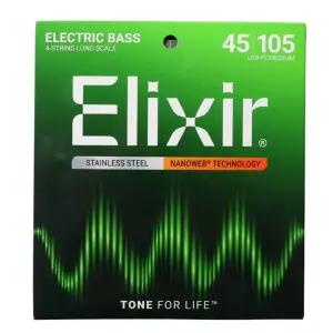 엘릭서 4현 베이스줄 베이스현 스테인레스 라이트 나노웹