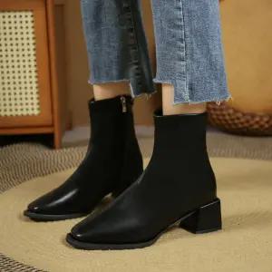 삭스부츠 스판부츠 앵클 여성G07