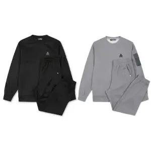 [블랙야크키즈](대구신세계)[정상가 109,000] 가볍고 신축성 좋은 맨투맨+조거팬츠 세트 루트니트맨투맨...