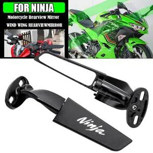 가와사키 닌자 125 250 300 닌자400 닌자500 닌자650 오토바이 CNC 고정형 윙 리어뷰 미러 오토바이 백미러