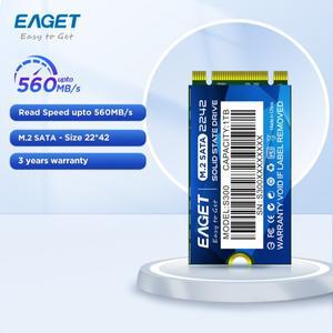 씨게이트EAGET S300 M.2 SSD 2242 NGFF 128GB 256GB 1TB SATA3 솔리드 스테이트 드라이브 HP DELL 레노버