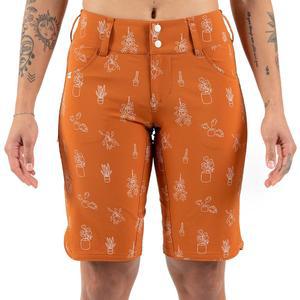 WILD RYE 여성용 FREEL 테라코타 MTB 바이크 UPF 산악 50 포켓 자전거용 반바지 그래블 통기성