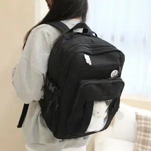 여자 대학생 직장인 데일리 백팩 가방 A765 블랙 여성가방 대학생가방