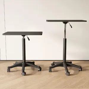 높이조절 스탠딩책상 노트북테이블 이동식 테이블 조절 거치대 접이식 데스크 서서일하는