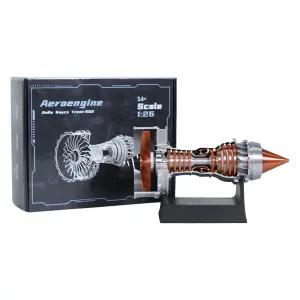 항공기 엔진모형 비행기 제트 터빈 조립식 모델 미니어처 과학 학습용 키트