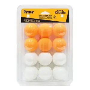 탁구공 TO77TQ34 12개 혼합색 입문용 스포츠용품