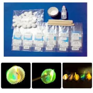 중등과학 금속원소 색깔관찰 불꽃반응 관찰실험 6인 원소구별 리튬