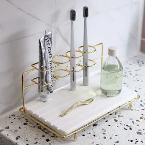 규조토 스텐 칫솔선반 2인 4인