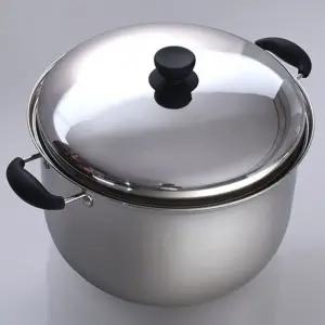 키친아트 곰솥 삼중바닥 냄비 찜기 찜냄비 들통 34cm okH9+1xqL