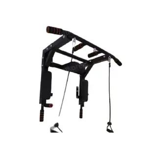 벽부착 턱걸이 봉 철봉 블랙 홈트레이닝 매달리기 크로스핏