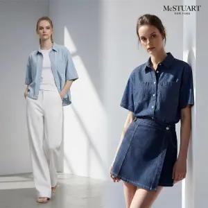 [26SS최신상]맥스튜어트 여성 데님셔츠 2종