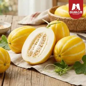 (산지직송) 고당도 꿀맛 참외 로얄과 소 2kg (7~9개입)