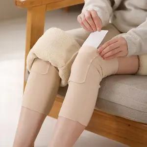 장만 종아리 무릎 워머 보호대 보온대 아대 찜질팻 핫팩용 주머니