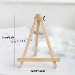 16/8/4/2개입 9인치 나무 이젤, 캔버스 페인팅용 스탠드, 미술 및 공예, 삼각대, 파티 테이블탑