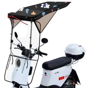 오토바이 캐노피 지붕 바이크 차양막 전기자전거 덮개