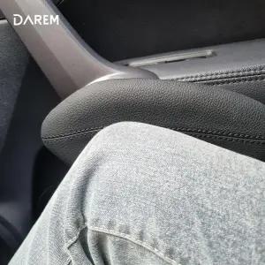 스티치 센터 콘솔 사이드 레그쿠션 자동차