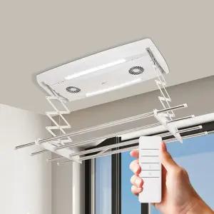 [전국설치]하츠 전동 빨래건조대 CD-D950DU 자동건조 리모콘 천장형