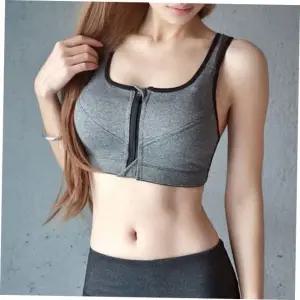 헬스복 앞지퍼 스포츠브라 탑 트레이닝 요가 집업 FT021