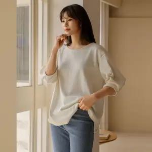 [엘리시아] 봄맞이 특가 [MADE] 지러 벌룬 핀턱 오부 T