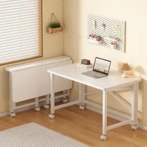 이동식 바퀴 달린 자취방 보조 간이 협탁 옆 책상 스탠드 수납장 원목 사이드