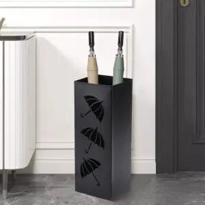 앙플러스 사각 철제 대용량 우산꽂이 TS956