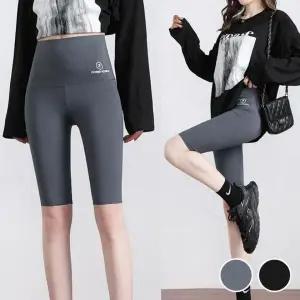[셀러에이드]하이웨스트 무봉제 컷팅 레깅스 여성 심리스 운동복 바지