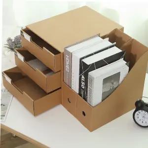 서류보관함 3단 서랍장 서류정리 크라프트 G