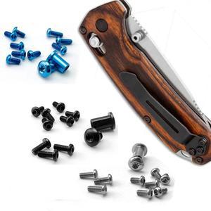 티타늄 나이프 핸들 풀 세트  Torx 나사 피벗  벤치메이드 노스 포크 15031 DIY 제작 부품  3 가지 색상