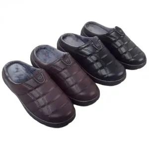 푹신한 거실화 사무실 남성 털슬리퍼 블로퍼 편한 실내화