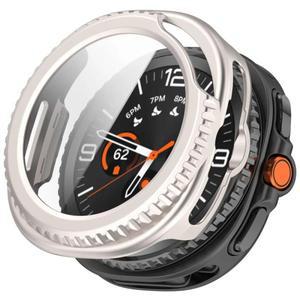 PC 케이스+강화유리 삼성 갤럭시 워치 8 44mm 40mm 8 클래식 46mm 낙하방지 커버 갤럭시 워치 울트라 47mm