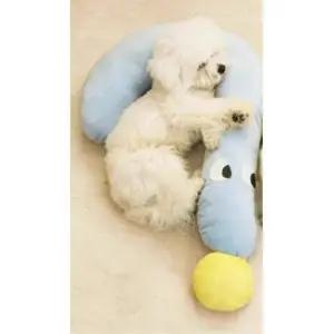 강아지목쿠션 소형견 수면 낮잠 베개 반려동물쿠션 강아지방석 강아지쿠션 강아지쿠션방석 애견방석