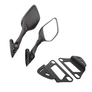 오토바이 백미러 전방 브래킷 키트, 블랙, BMW C400GT C400X C400 GT C 400 400X 400GT 용 액세서리