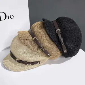 메쉬짜임 벨트장식 뉴스보이캡 둘레 조절 패션모자 뉴스보이캡 알바모자