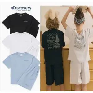 [롯데백화점]디스커버리익스페디션 DKAZ71053 키즈 프레시벤트 아웃도어 백그래픽 트레이닝 세트